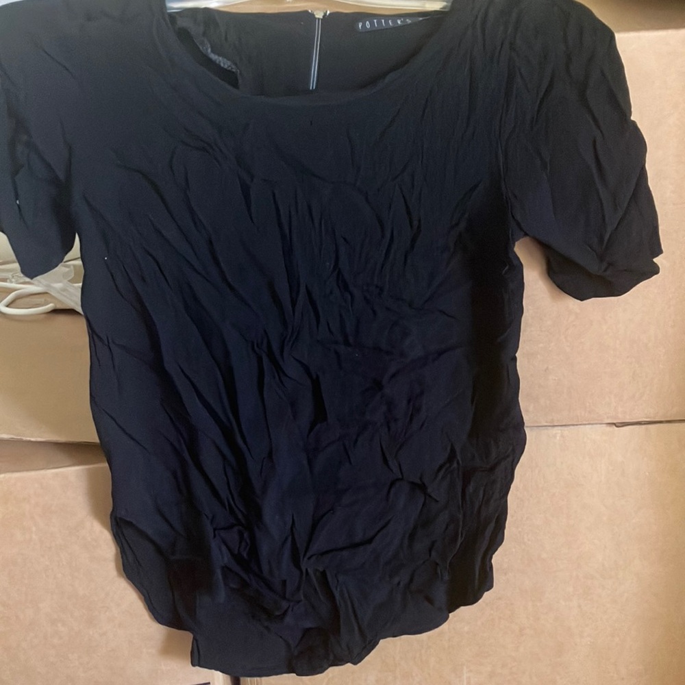 FINAL MARKDOWN Potters pot crinkle top small